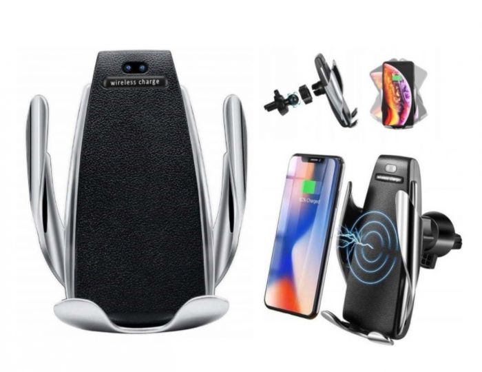 Suport auto pentru telefon cu încărcare wireless S5