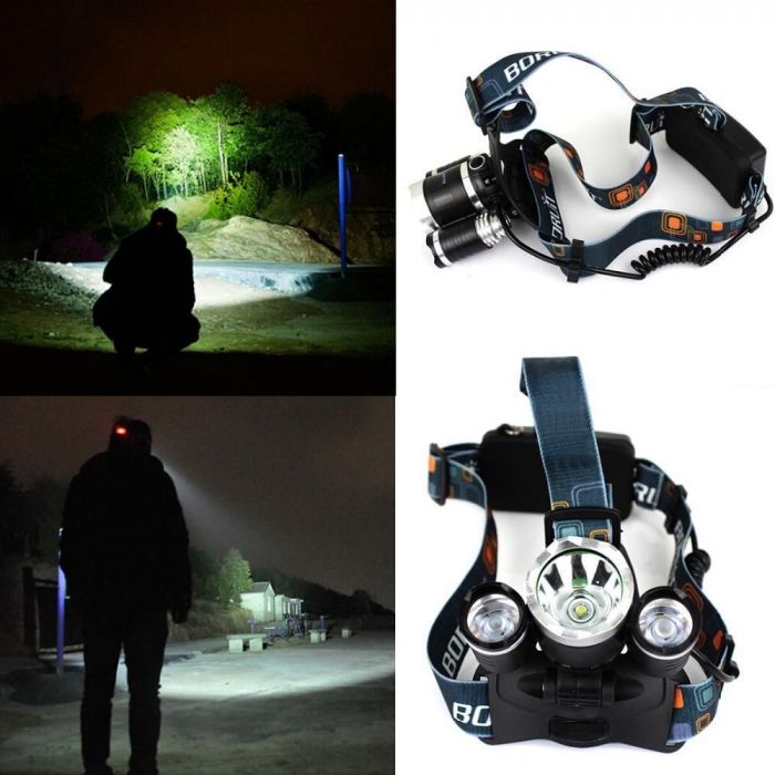 Lanternă frontală cu acumulator, RG-3000