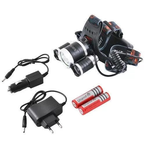 Lanternă frontală cu acumulator, RG-3000