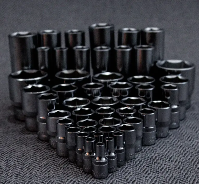 Set de scule YATO; 216 piese, 1/4", 3/8", 1/2", hexagonal cu 6 fețe