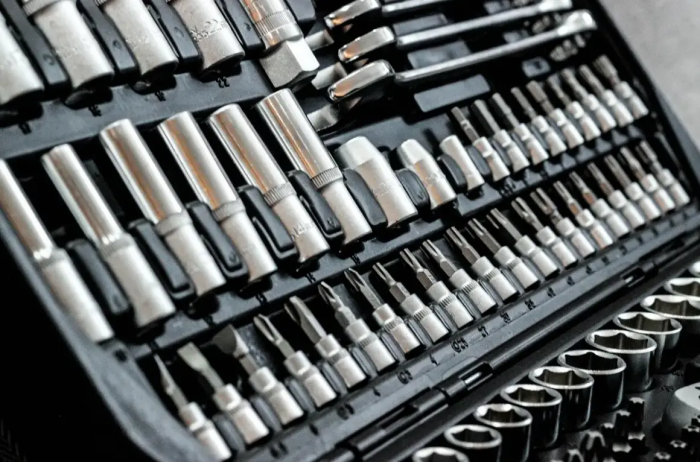 Set de scule YATO; 216 piese, 1/4", 3/8", 1/2", hexagonal cu 6 fețe