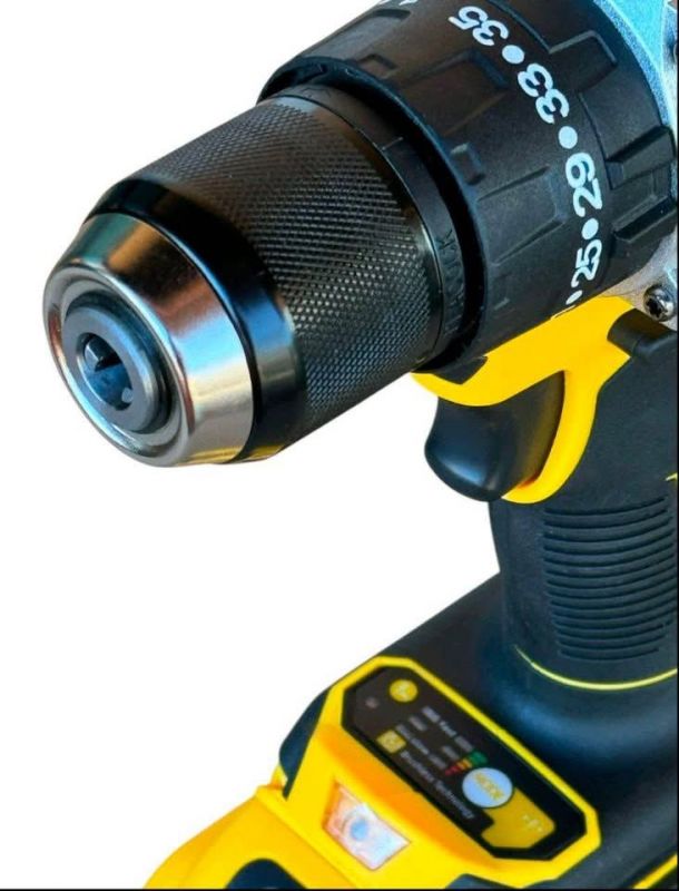 Set de unelte 2în1: Șurubelniță + Bormașină-șurubelniță, 48V, 2 AKB