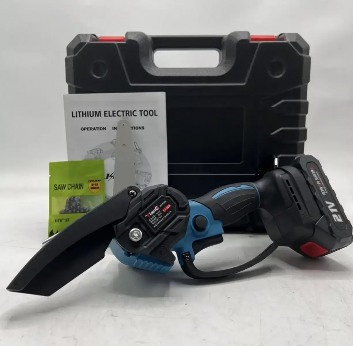 Set acumulator 2în1 Foarfecă + Fierăstrău 800W, 2 acumulatori