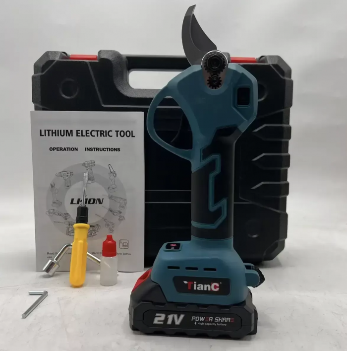 Set acumulator 2în1 Foarfecă + Fierăstrău 800W, 2 acumulatori