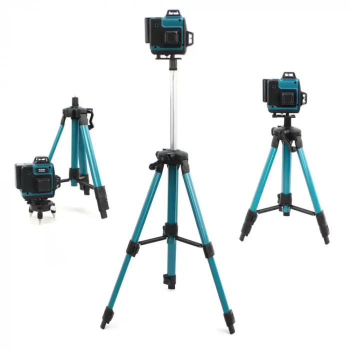 Nivel laser cu acumulator (4D, 16 raze), 2 acumulatori