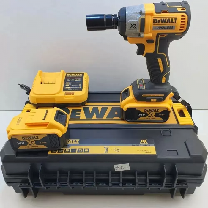 Set de unelte 2în1: Șurubelniță electrică + Polizor unghiular, 36V 5Ah, 2 AKB