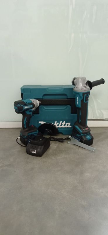 Set 2în1 Acumulator 36V (Cheie cu Impact DTW301 + Polizor Unghiular DGA504)