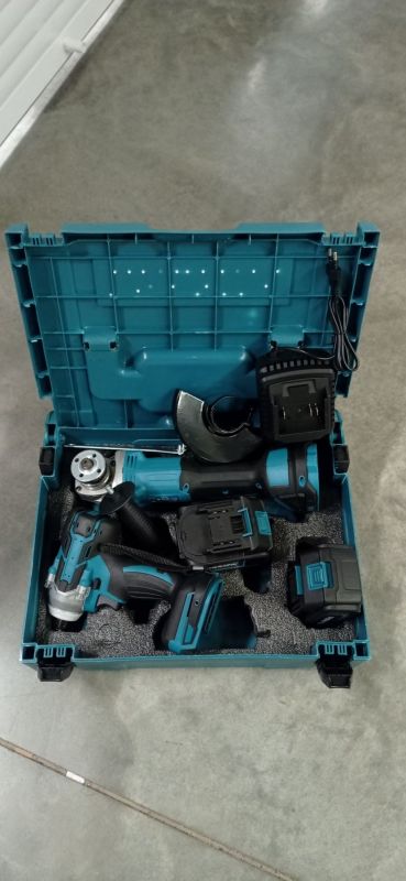 Set 2în1 Acumulator 36V (Cheie cu Impact DTW301 + Polizor Unghiular DGA504)