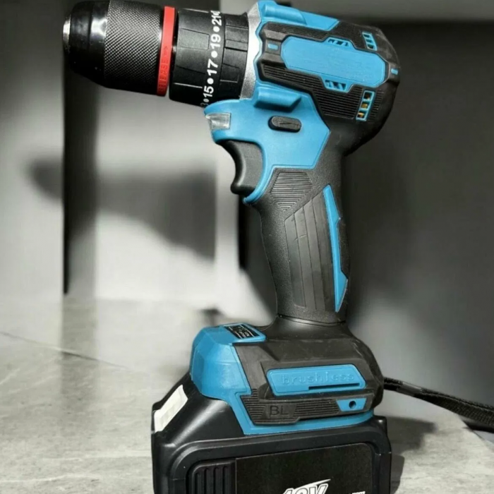 Set de scule electrice cu acumulator 3 în 1: 2 acumulatori 36V/5A.h.