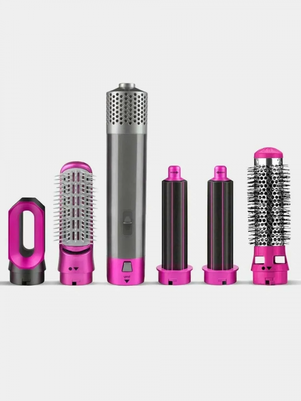 Styler de păr; 5în1, ceramic, cu ionizare